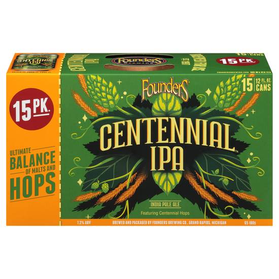 Founders Centennial Ipa India Pale Ale Beer (15 pack, 12 fl oz)