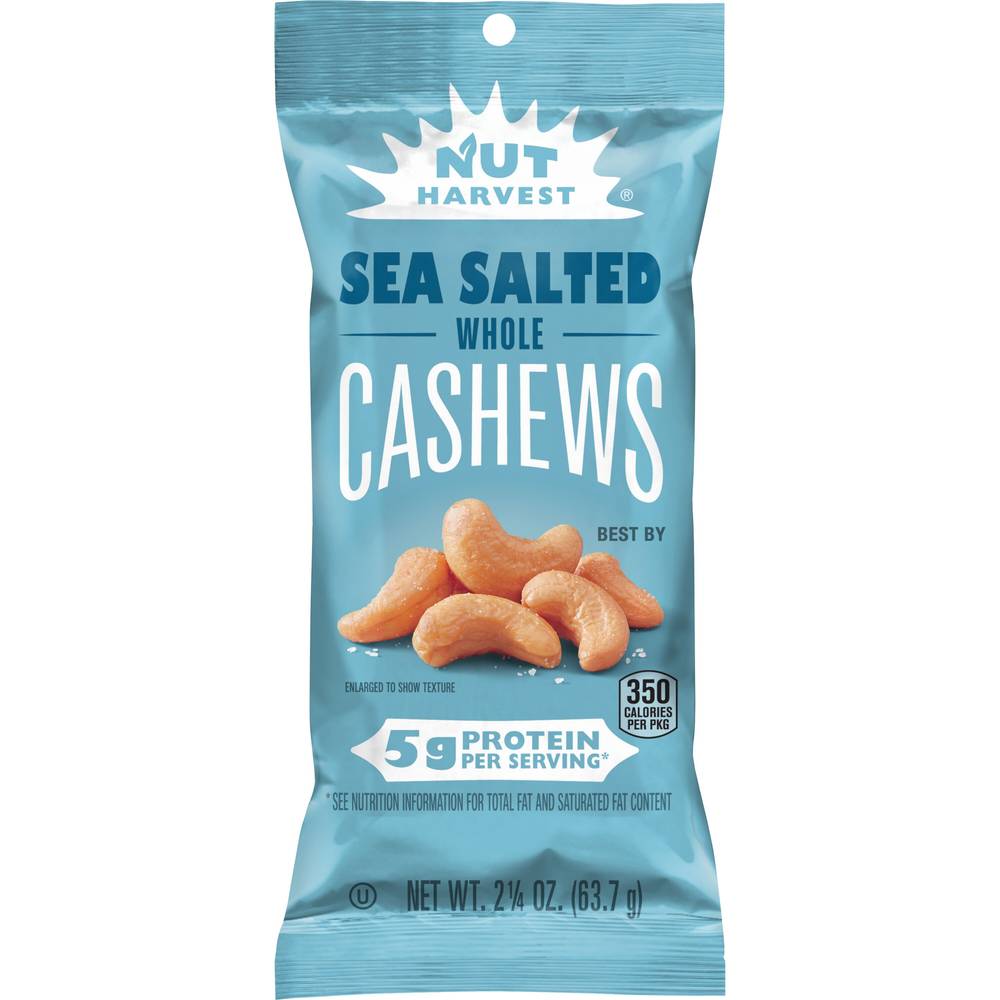 Nut Harvest Whole Cashews (sea salted)