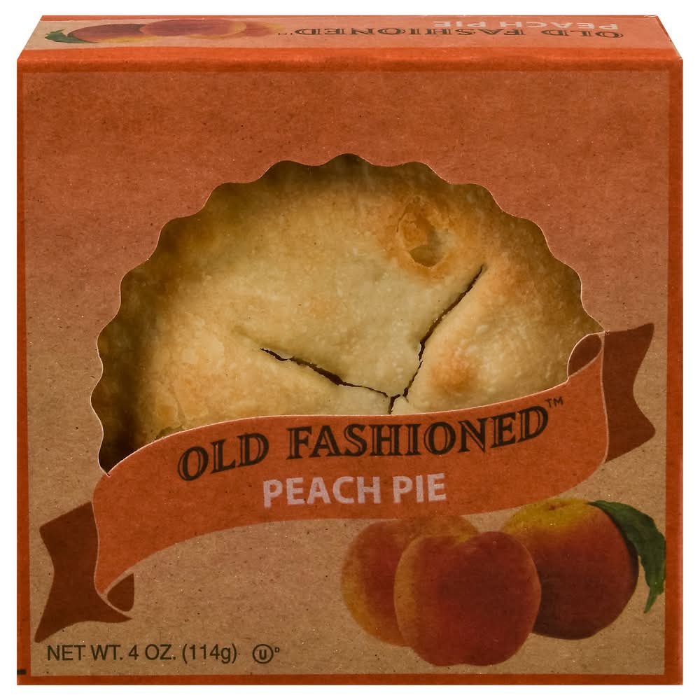 Table Talk Pies Old Fashioned Baked Peach Pie (4 oz)