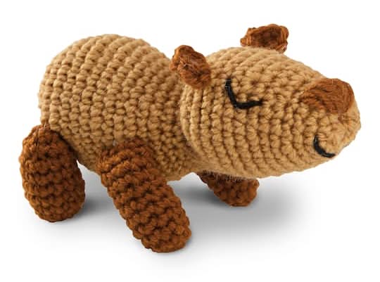 Loops & Threads Intermediate Capybara Amigurumi Crochet Kit (6 ct)