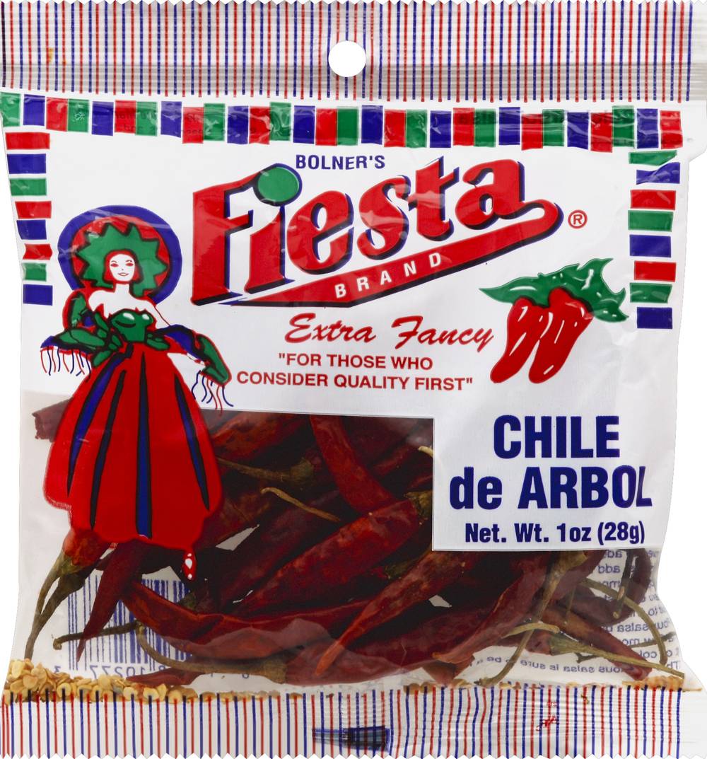 Bolner's Fiesta Chile De Arbol (1 oz)