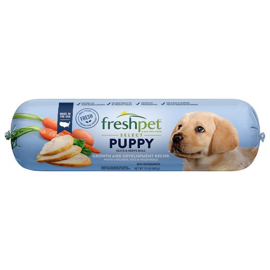 Freshpet Select Puppy Slice and Serve Roll (1.5 lbs)