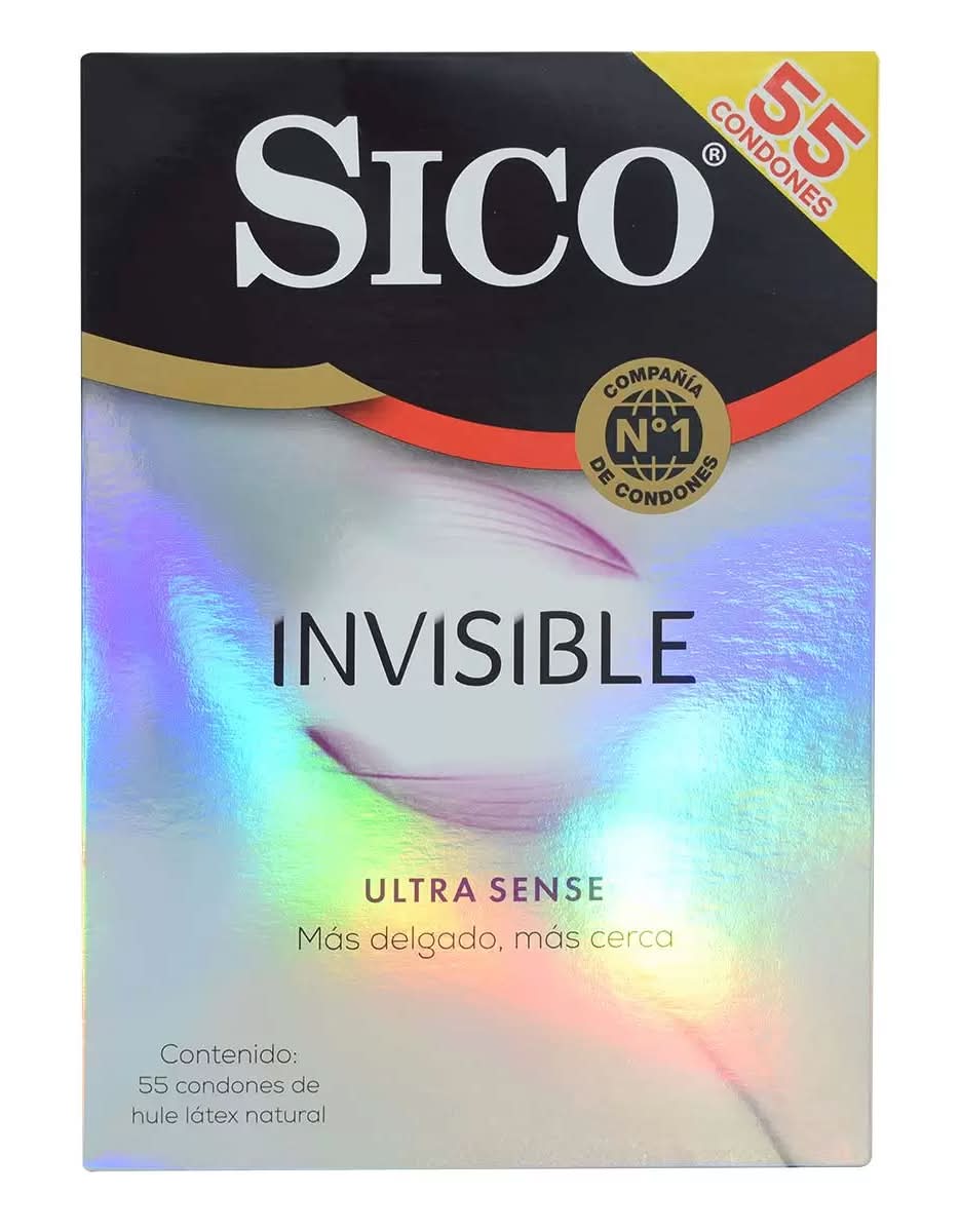 Sico · Ultra sense condón invisible (55 un)
