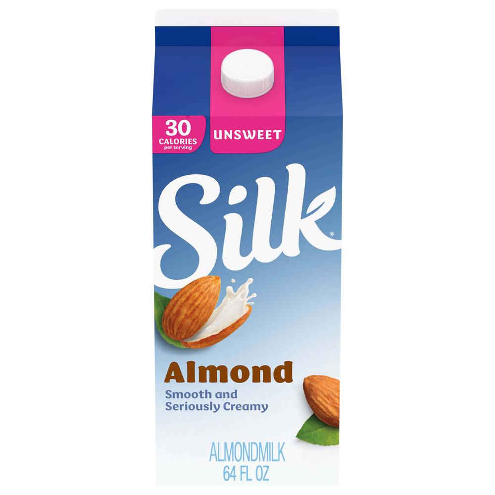 Silk Dairy Free Unsweetened Almondmilk (1.89 L)