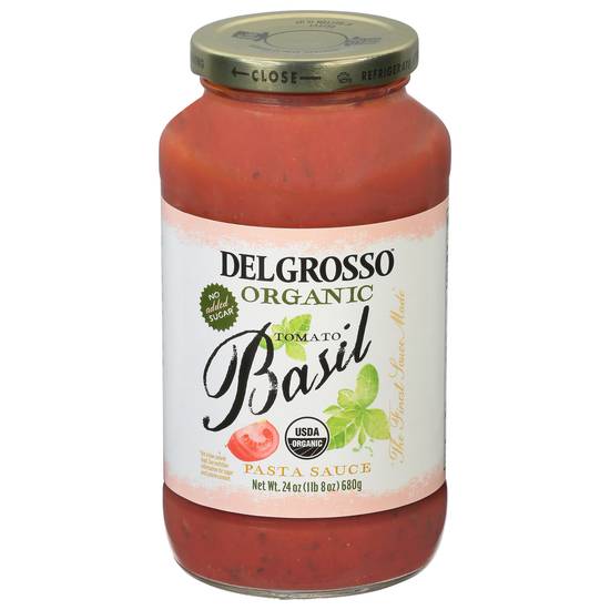 Delgrosso Organic Tomato Basil Pasta Sauce