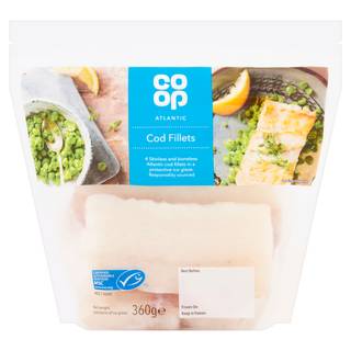 Co-Op Atlantic Cod Fillets (360g)