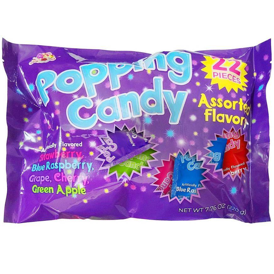 Party City Popping Candy Pouches (unisex/assorted)
