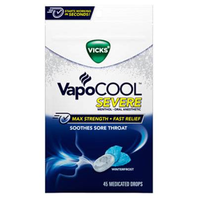 Vicks Vapocool Severe Medicated Drops (mint)