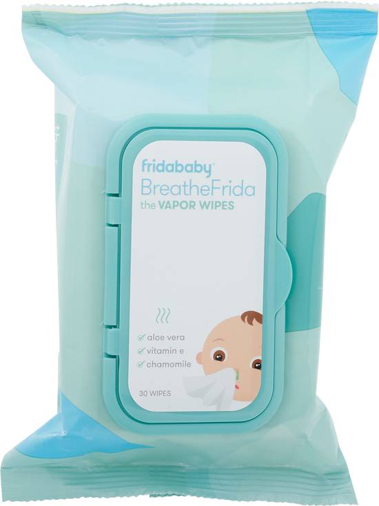 Fridababy BreatheFrida Vapor Wipes - 30 wipes