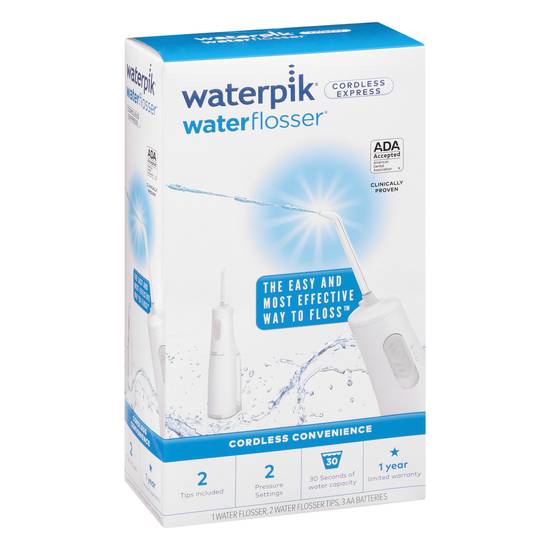 Waterpik Cordless Express Modern White Water Flosser