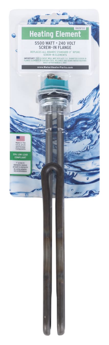 Reliance Incoloy Electric Heater Element 9-1/2 In. H X 1-3/4 In. L X 4-3/8 In. W