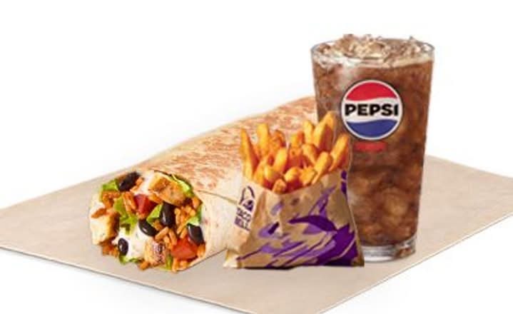 Cali Chicken Burrito Meal