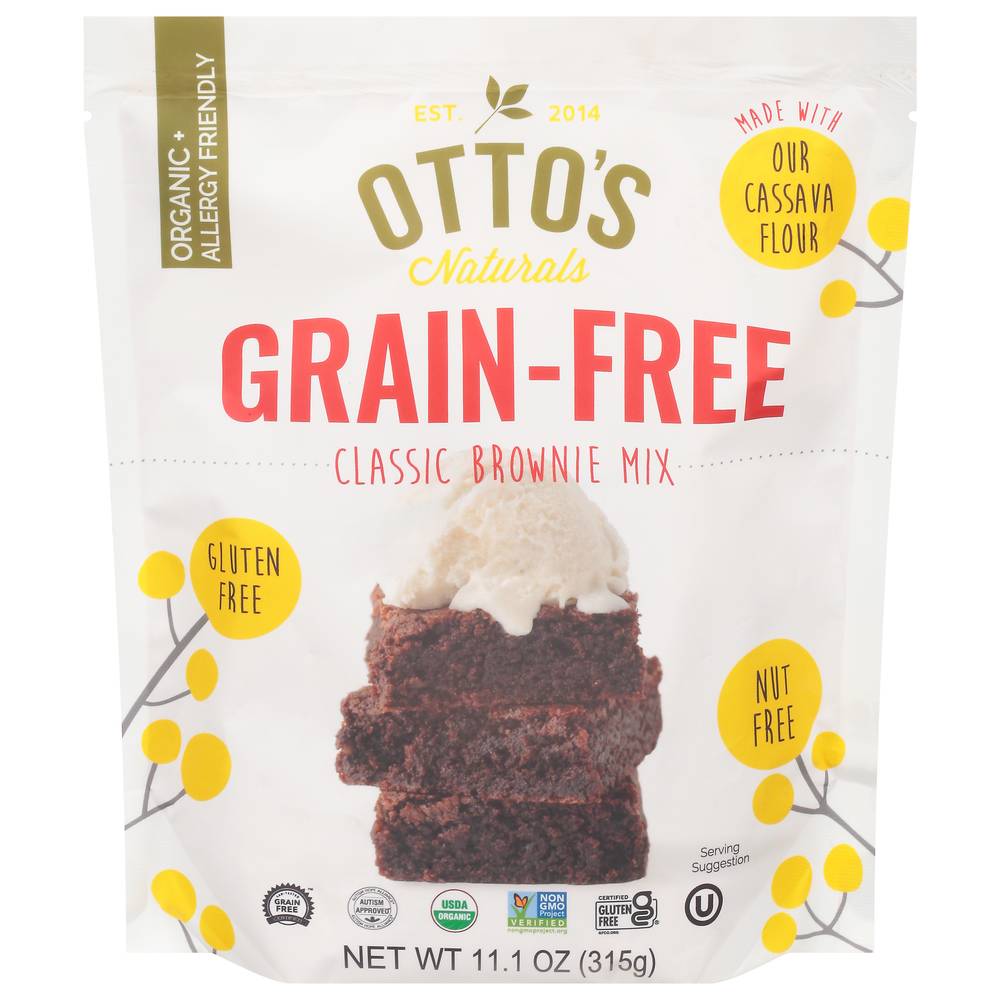 OTTO'S Naturals Naturals Grain-Free Classic Brownie Mix (11.1 oz)