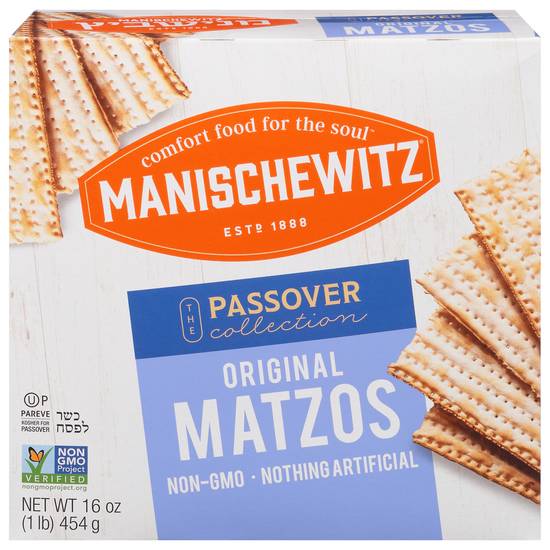 Manischewitz Passover Collection Original Matzos