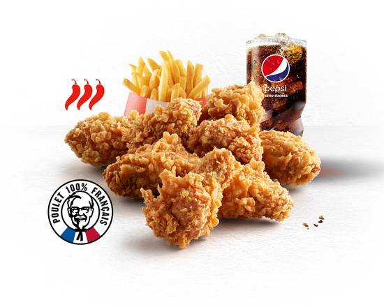 MENU INDIVIDUEL - 8 HOT WINGS®