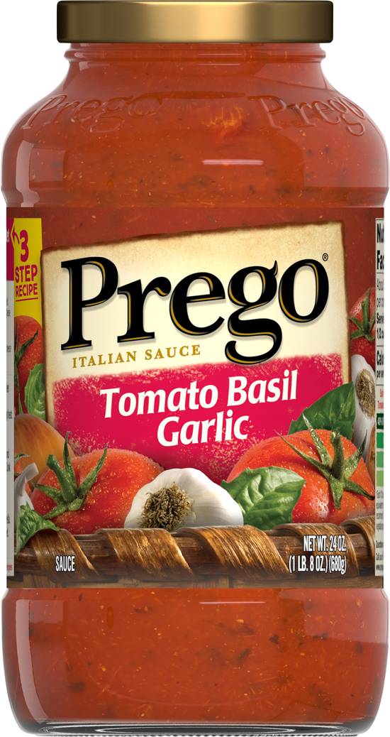 Prego Tomato Basil Garlic Italian Sauce