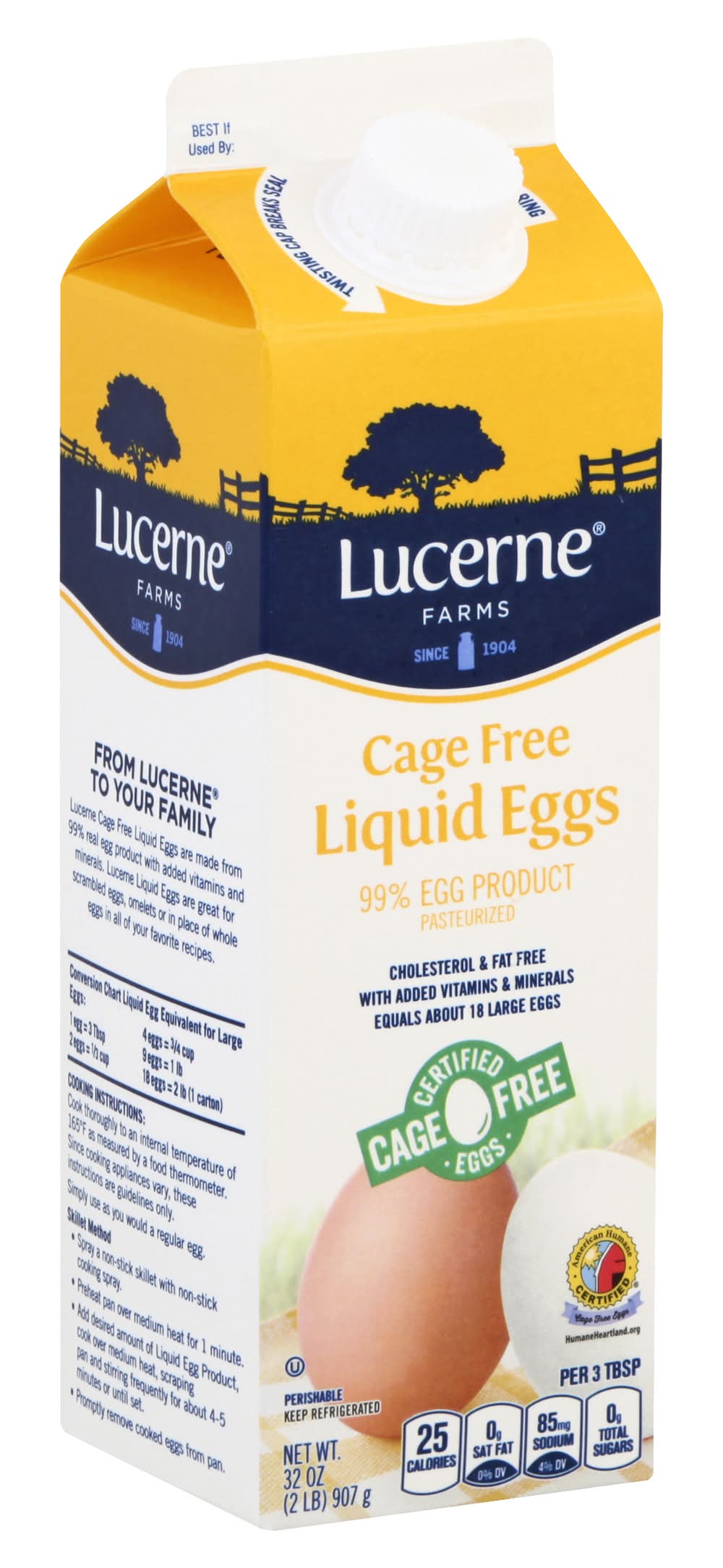 Lucerne Cage Free Liquid Eggs (32 oz)
