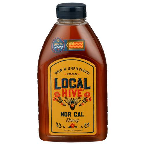 Local Hive Nor Cal Raw & Unfiltered Honey