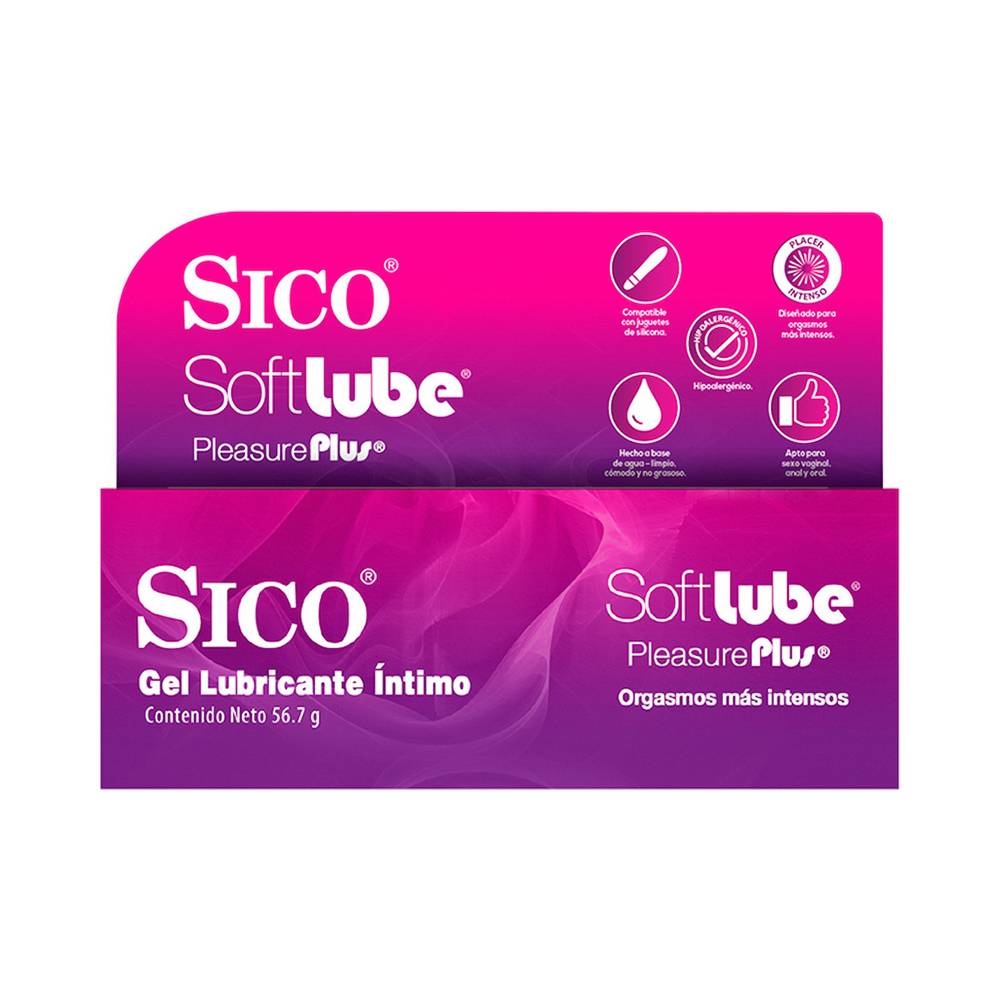 Sico gel lubricante personal soft lube (tubo 56.7 g)
