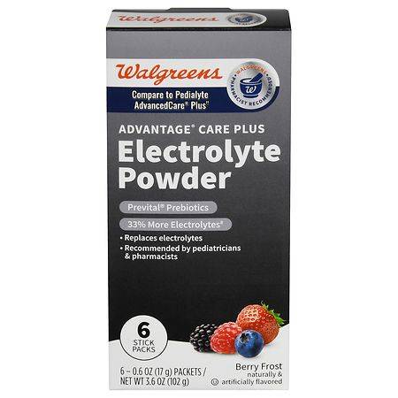 Walgreens Advantage Care Plus Electrolyte Drink Powder Sticks
