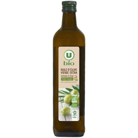 U Bio - Huile d'olive vierge extra (750 ml)