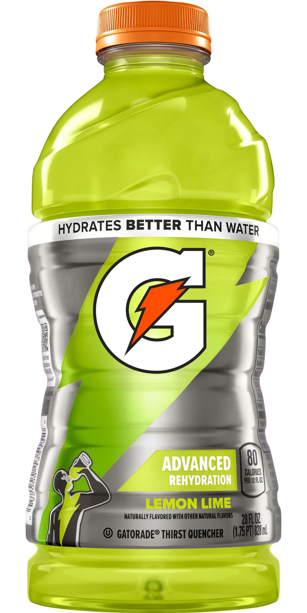 Gatorade Thirst Quencher Sports Drink, Lemon Lime (28 fl oz)