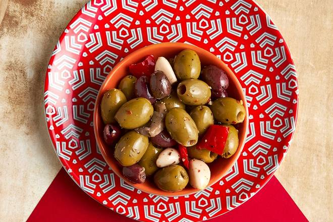Spicy Mixed Olives