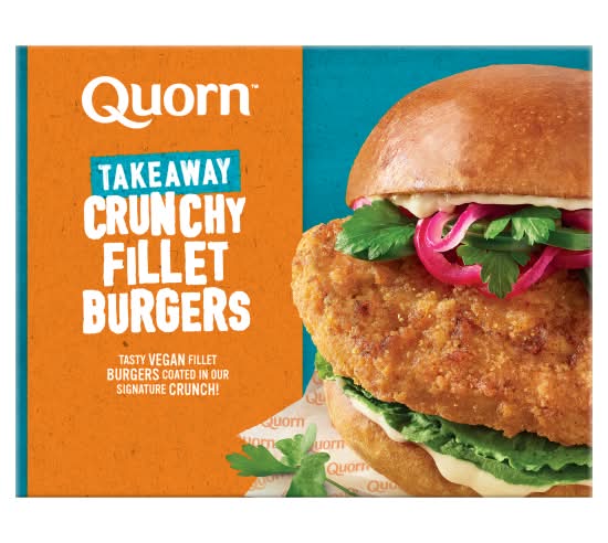 Quorn Takeaway Crunchy Fillet Burgers (190g)