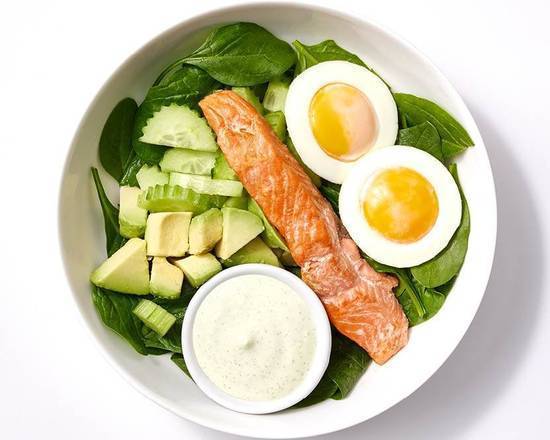 Poached Egg & Trout Bowl / Wrap