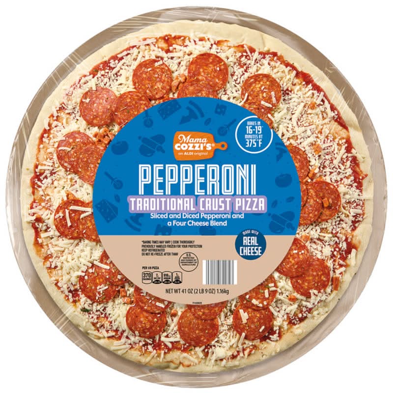 Mama Cozzi's Take & Bake Traditional Large Crust Pizza, Pepperoni (41.9 oz)