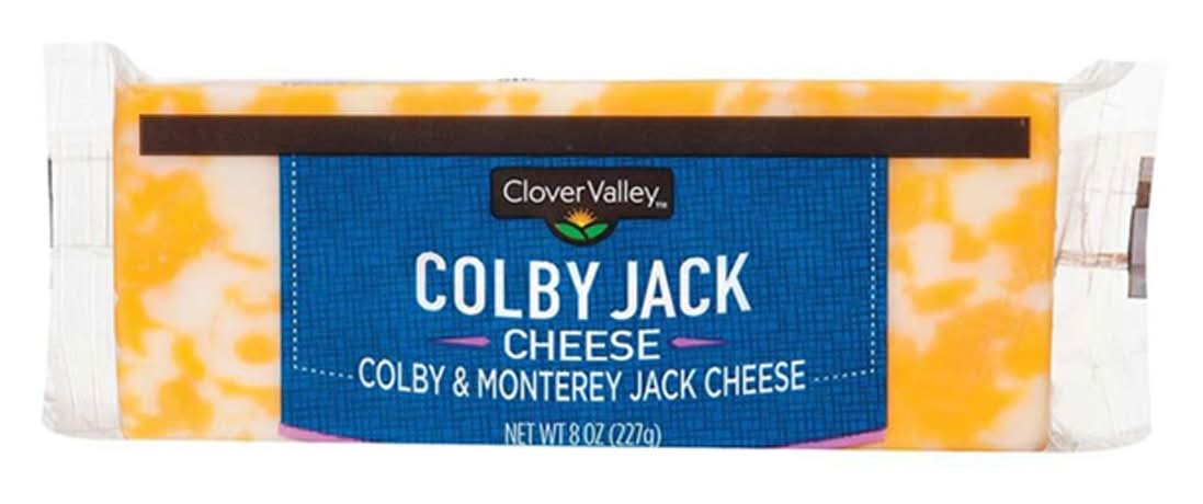 Clover Valley Colby & Monterey Jack Cheese (8 oz)