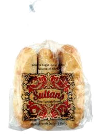 Sultan's Turkish Bread Rolls (3 pack)