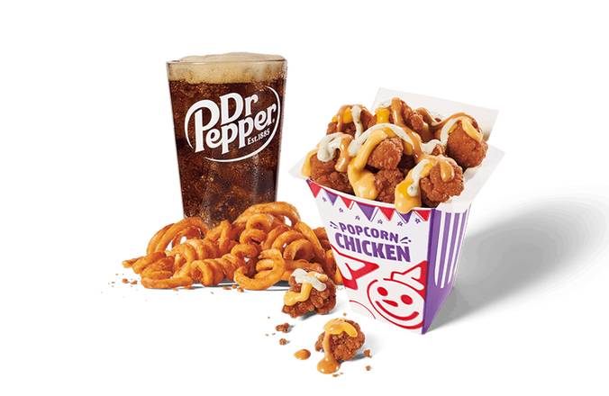 Spicy Sauced & Loaded Popcorn Chicken Combo