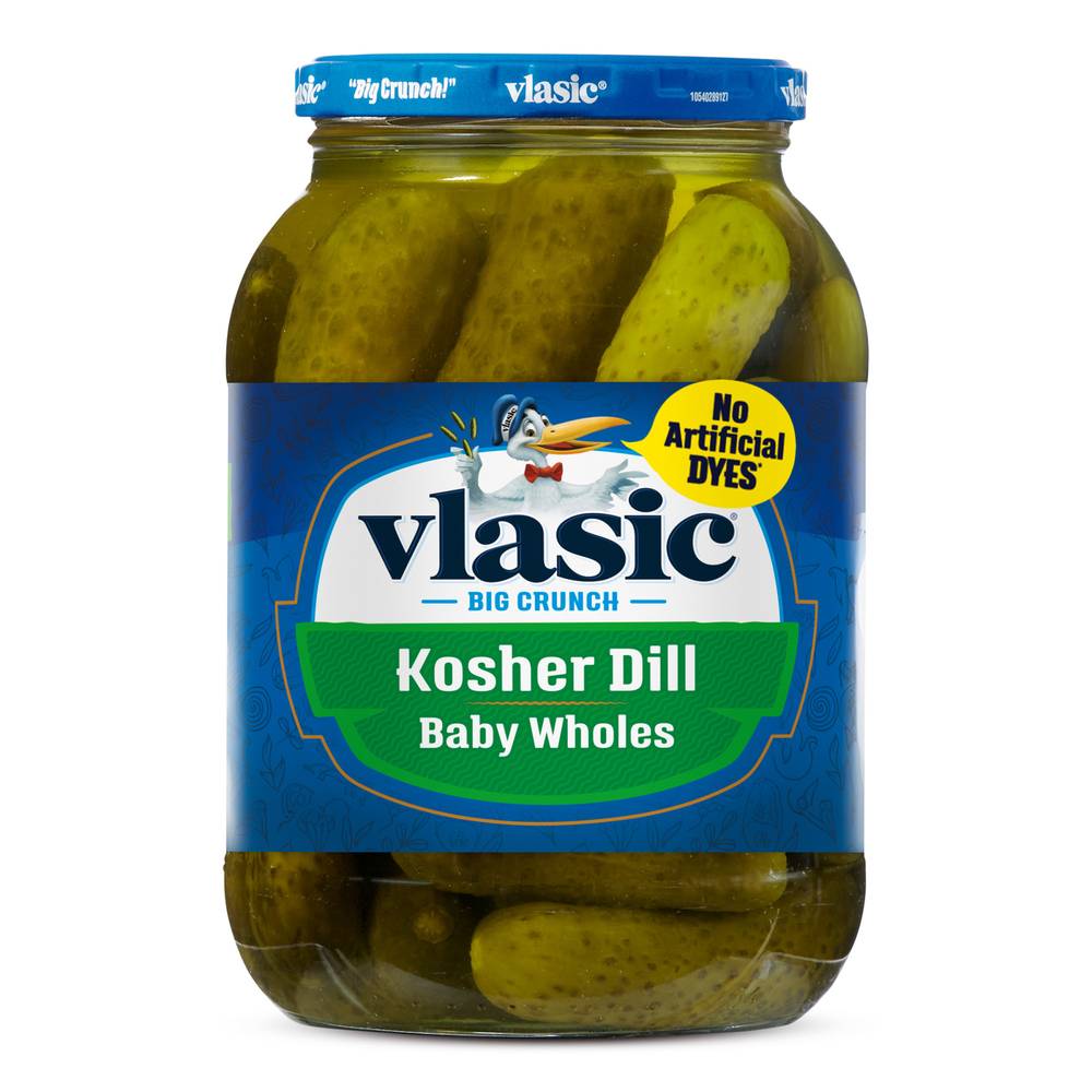 Vlasic Kosher Dill Baby Wholes Pickles