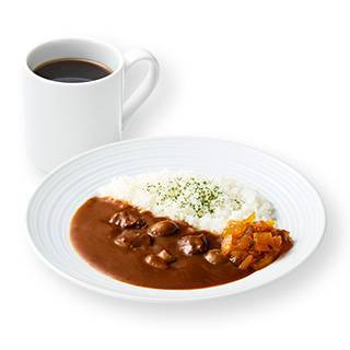 オリジナルビーフカレーセット Original Beef Curry Rice Set