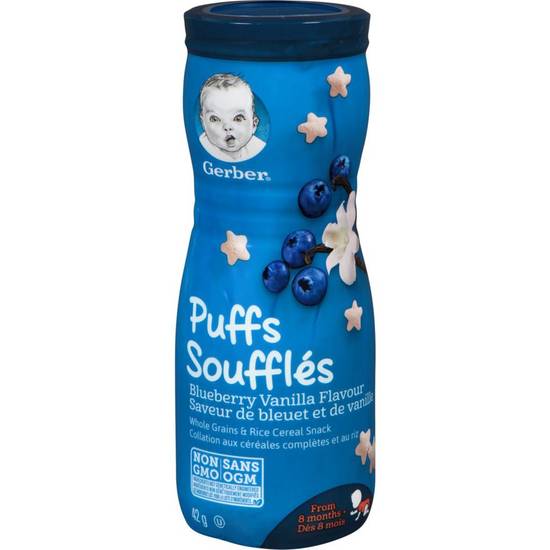 Gerber Puffs Blueberry Vanilla Cereal Snack (42 g)