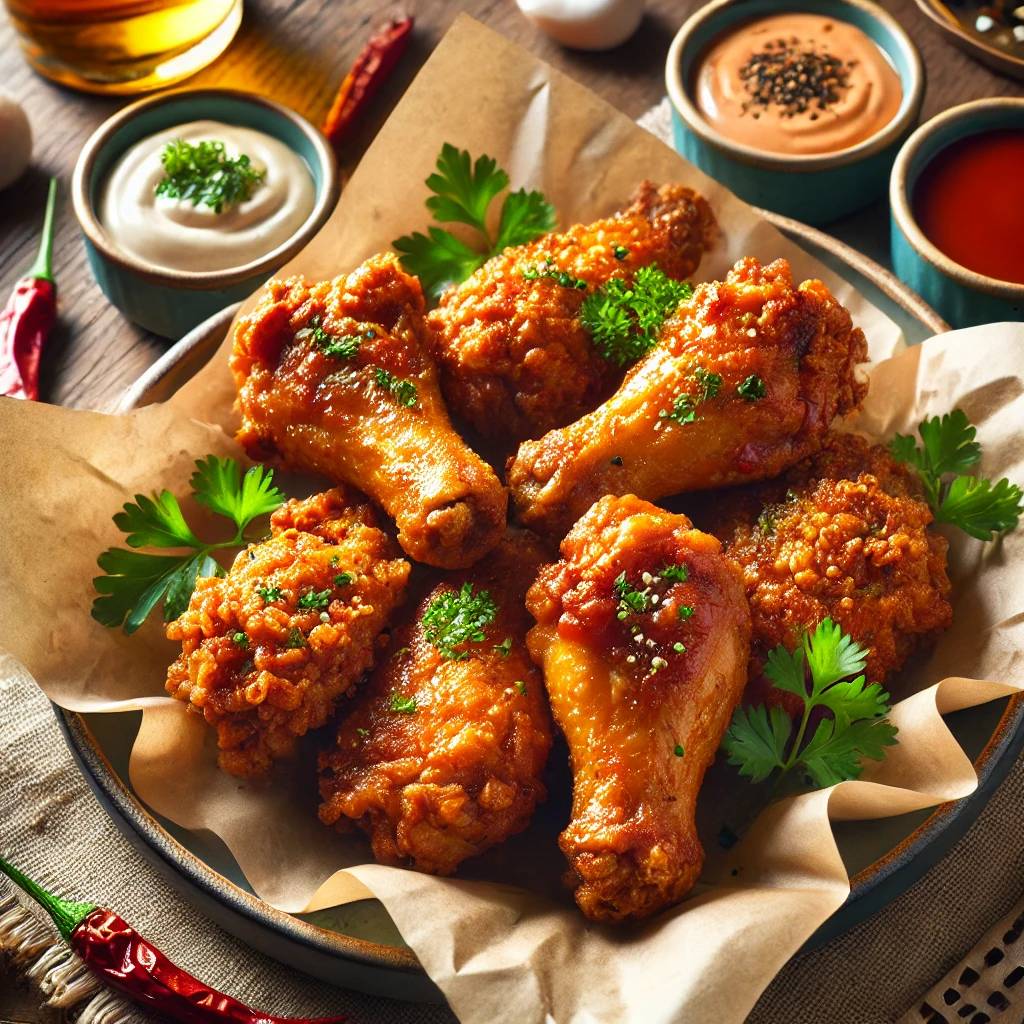 AILES POULET FRIT  HALAL (X3)