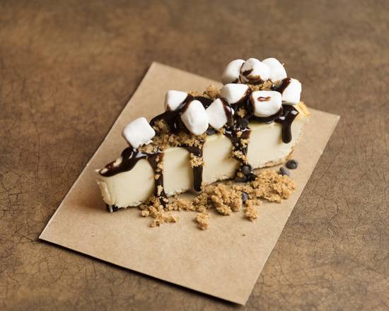 Smore Cheesecake Slice