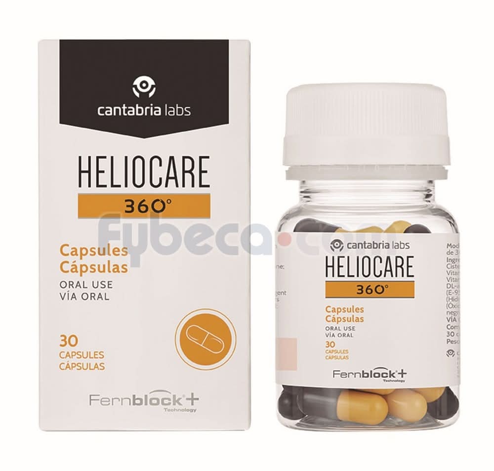 Heliocare 360 Capsulas C/30 Caja