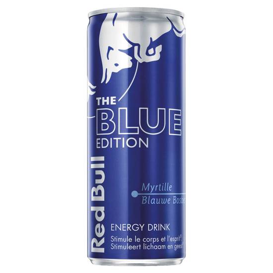 Red Bull Energy Drink Blue Edition Myrtille 25 cl