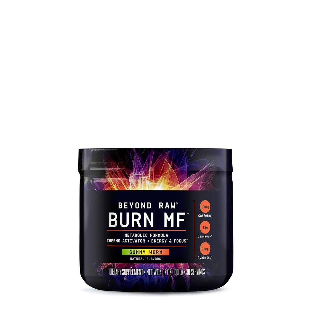 Beyond Raw Burn Mf Metabolic Activator (gummy worm)