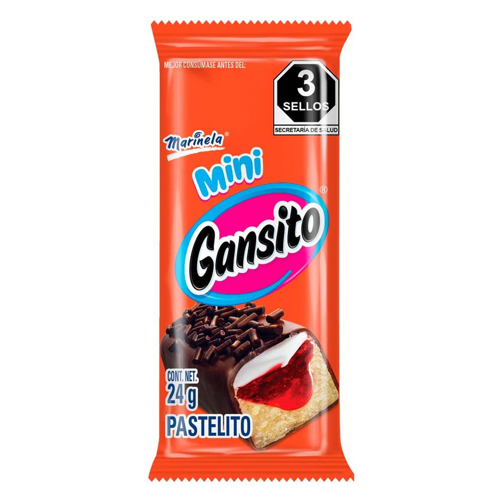 Marinela · Mini gansito (24 g)
