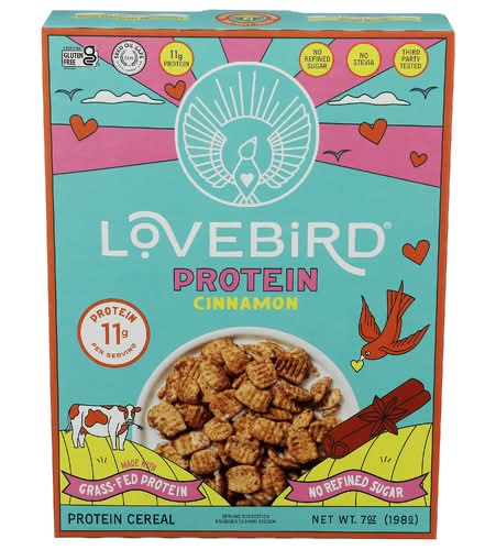 Lovebird Protein Cereal, Cinnamon