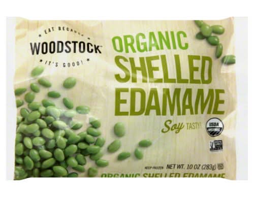 Woodstock Edamame, Organic, Shelled