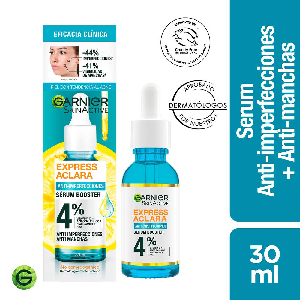 Garnier · Sérum booster anti-imperfecciones (30 ml)