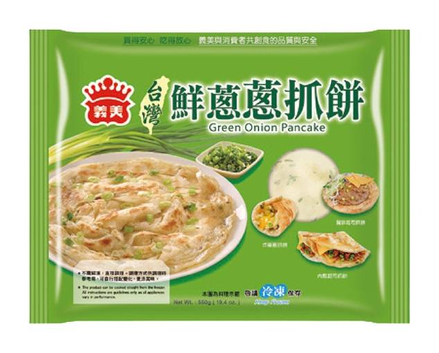 義美台灣鮮蔥抓餅-冷凍 | 550 g #22016100