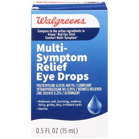 Walgreens Multi-Symptom Relief Eye Drops