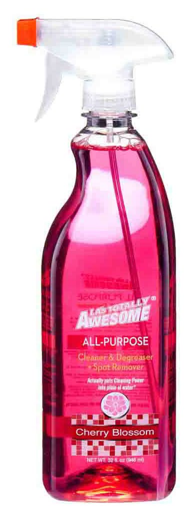 LA's Totally Awesome All Purpose Cleaner and Degreaser Spot Remover, Cherry Blossom (32 fl oz)