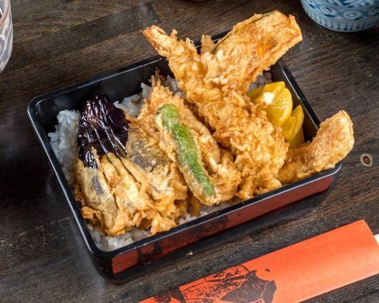 天丼弁当海老付き