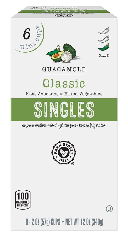 Park Street Deli Classic Guac Minis